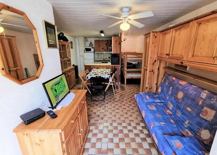 Maryland 1 Et 2 - Deux Pieces Coin Nuit 6 Couchages Port Leucate. Ref: 1mrl_3d Mae-5424 Apartman *